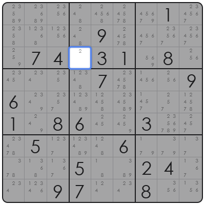 xy wing sudoku